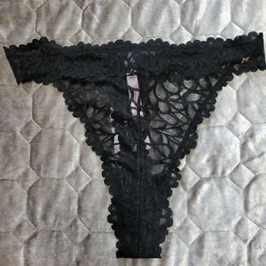 NWT Black Savage X Fenty Thong
